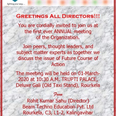 Our Director's meeting2